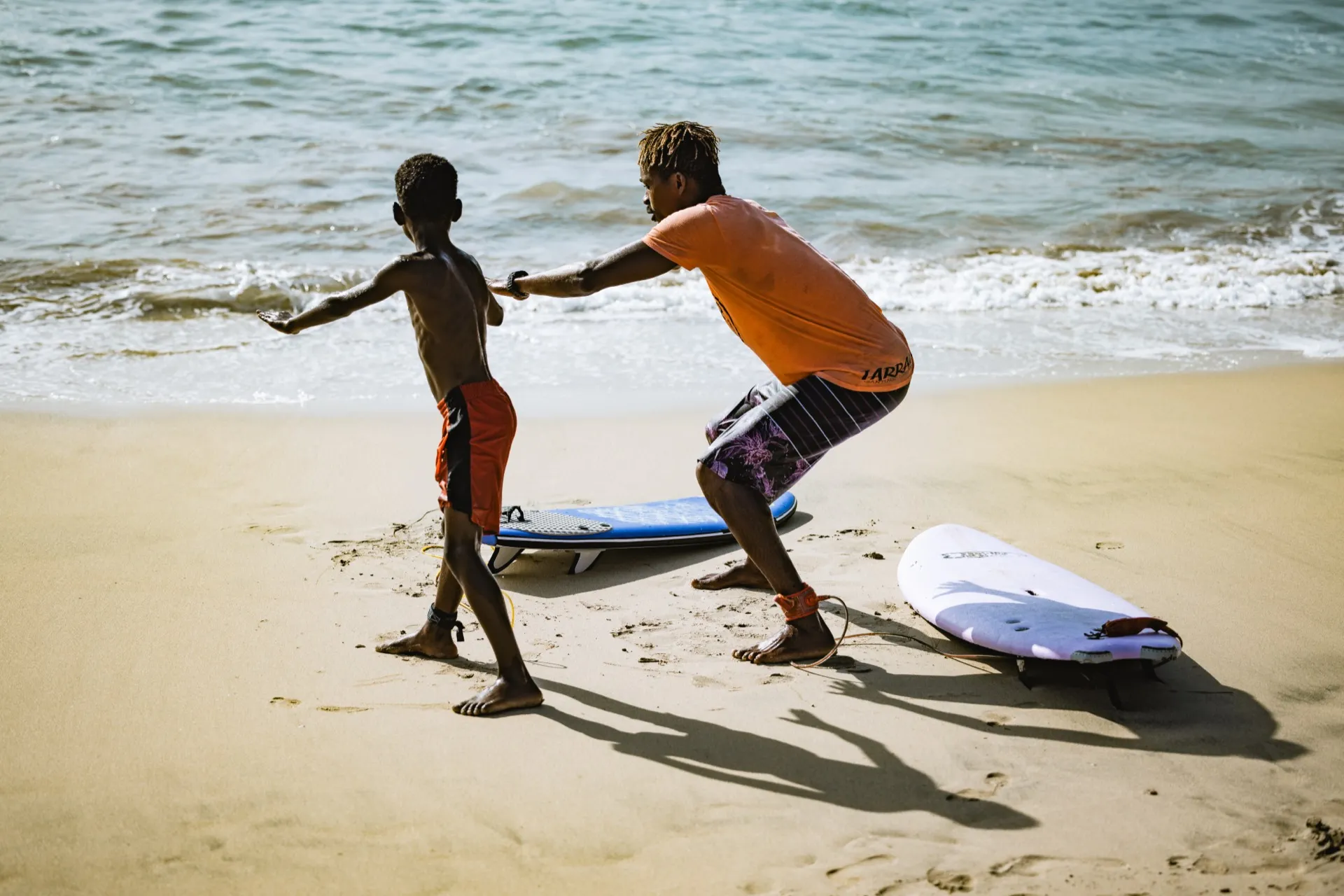 Beginner surf lesson