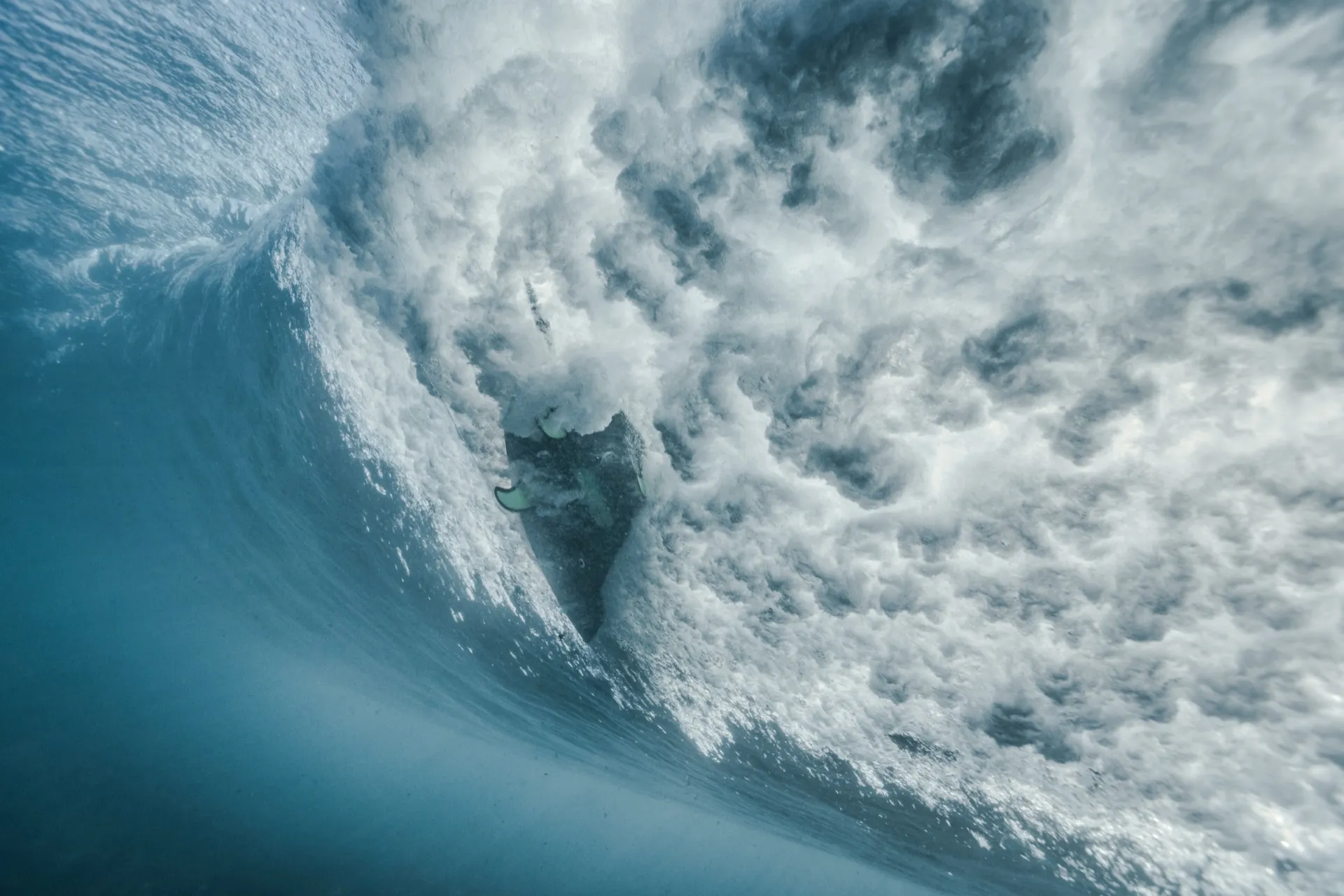 Inside the barrel